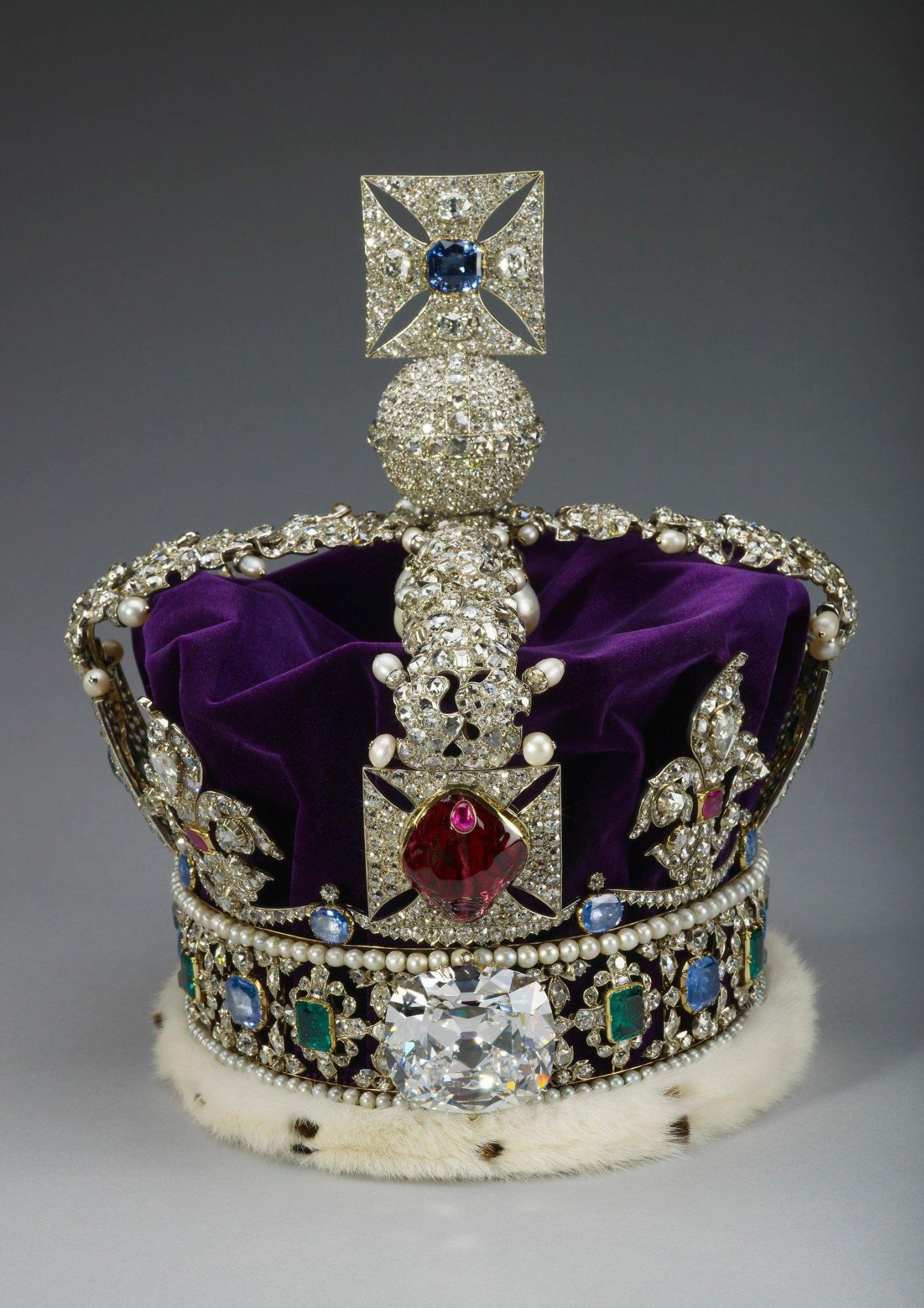 A picture containing crown jewels, indoor, accessory, decoratedDescription automatically generated