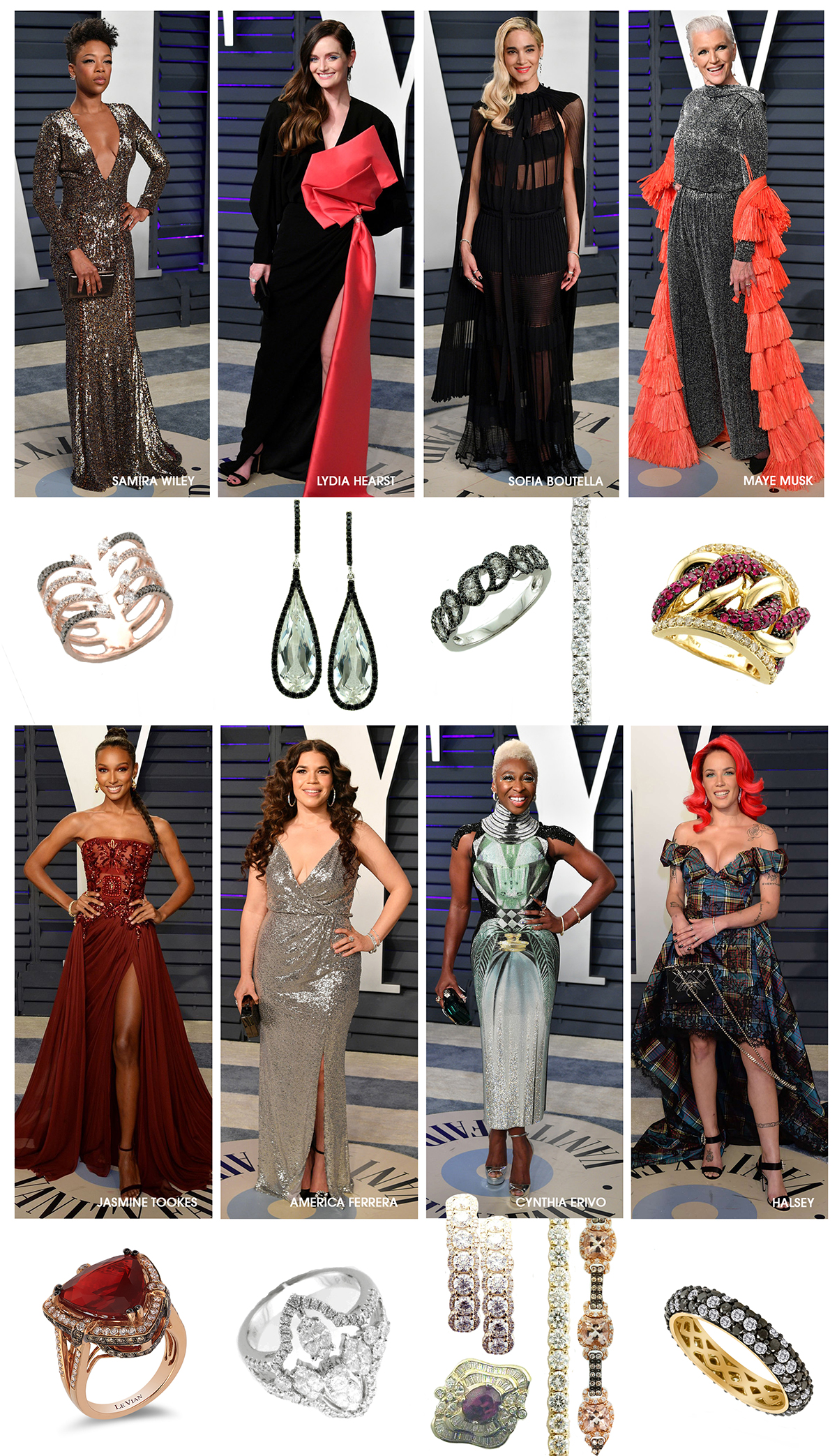 Le Vian and Celeb Looks at the 2022 Oscars