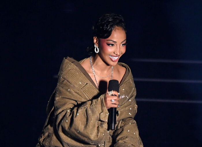 Shenseea Performing at the 2023 MTV VMA Music Awards Le Vian Earrings
